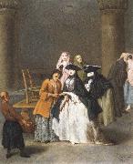 Pietro Longhi A Fortune Teller at Venice oil painting picture wholesale